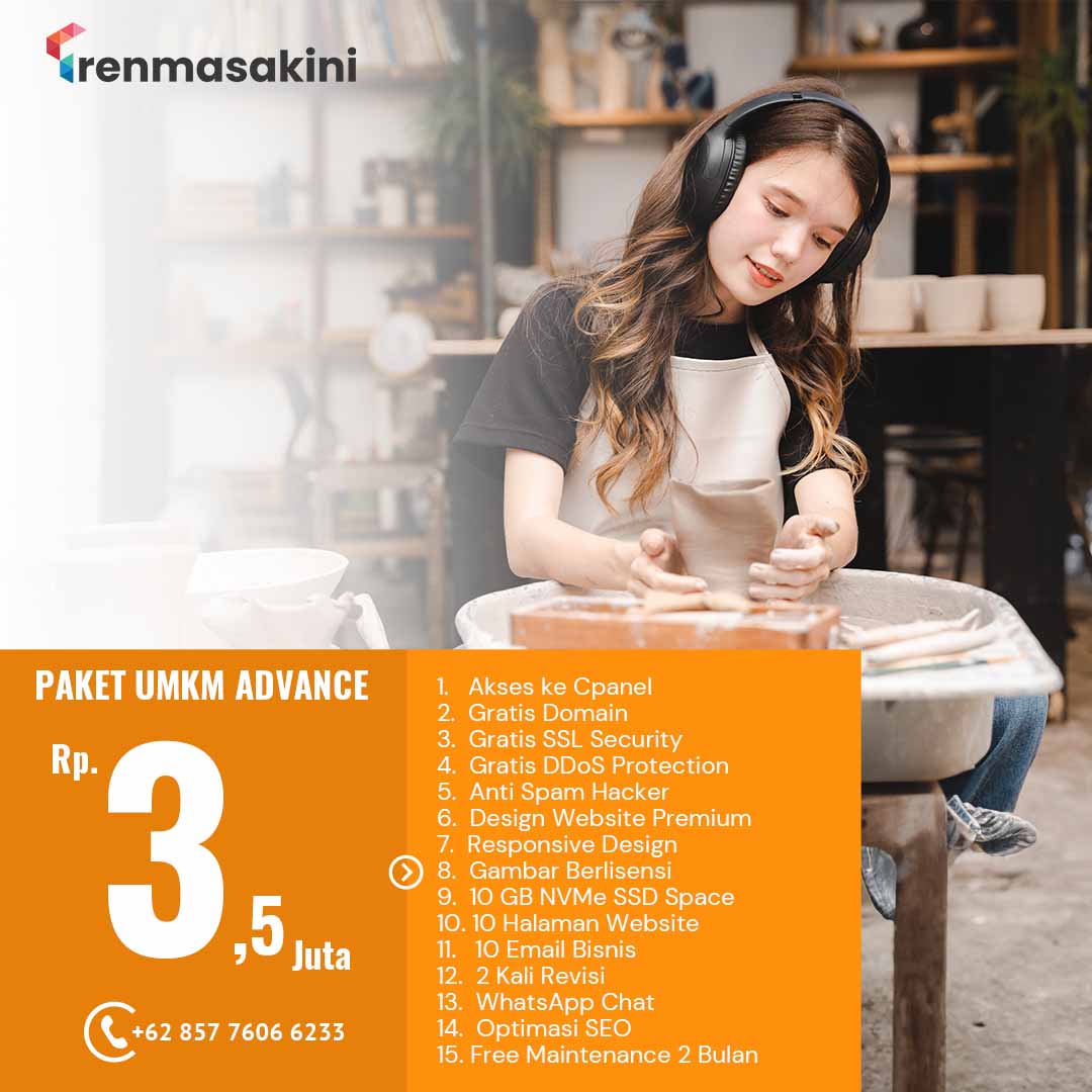 Paket Website UMKM Advance