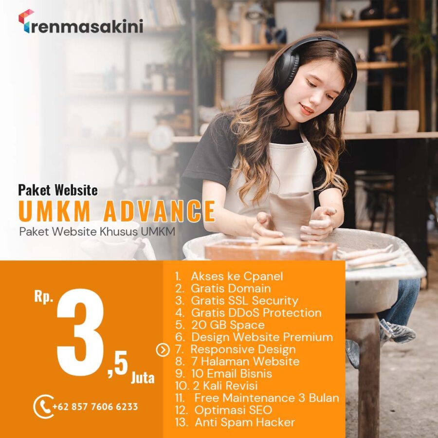 Paket Website UMKM Advance