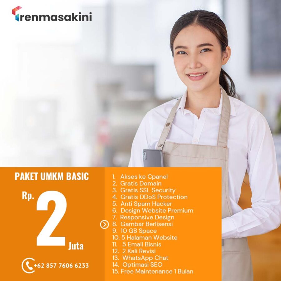 Paket Website UMKM Basic