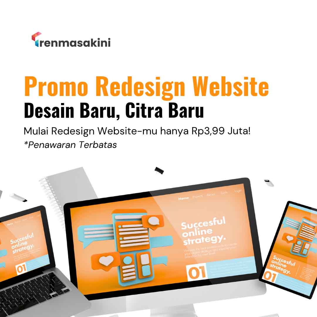 Promo Redesign Website Company Profile