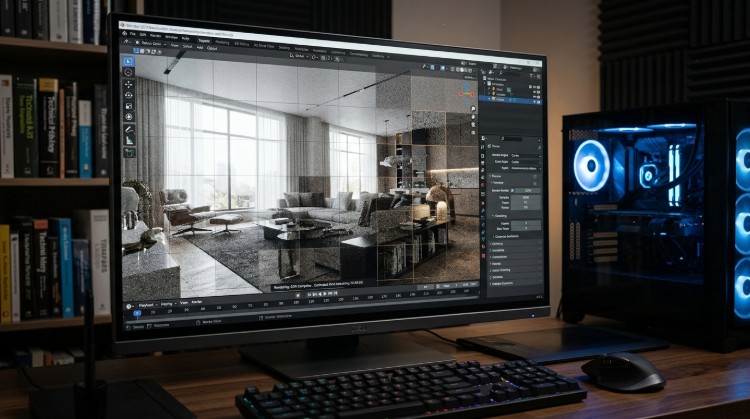Komputer Rendering Apa Itu Rendering? Penjelasan Santai Soal Grafis Komputer