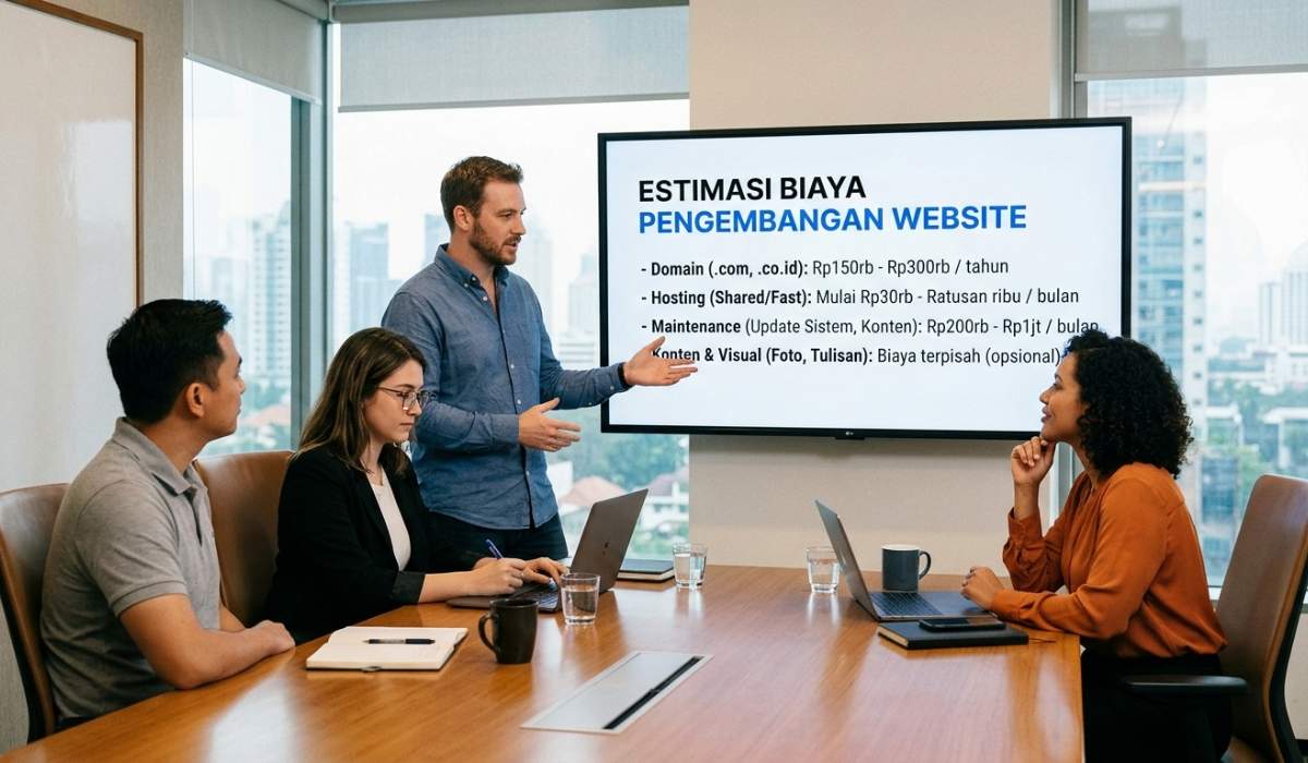 harga jasa pembuatan website