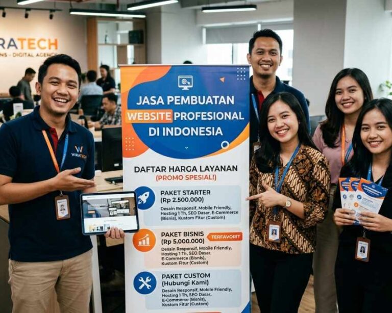 harga jasa pembuatan website