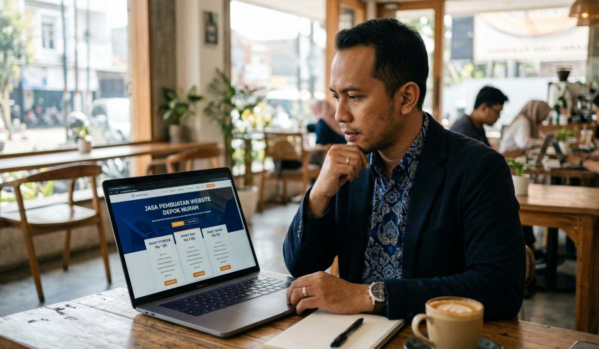 jasa pembuatan website depok