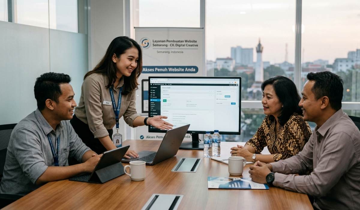 jasa pembuatan website semarang