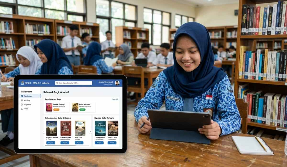 aplikasi perpustakaan sekolah