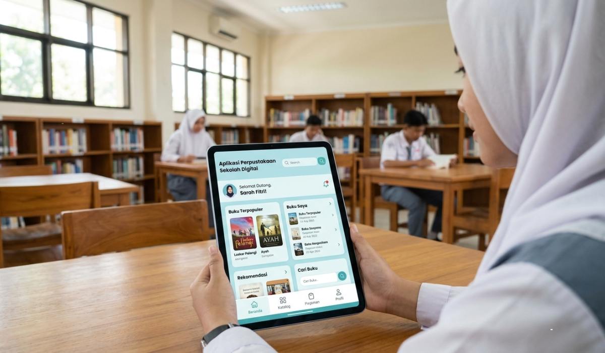 aplikasi perpustakaan sekolah