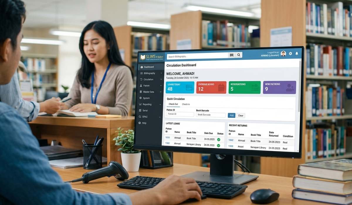 aplikasi perpustakaan sekolah