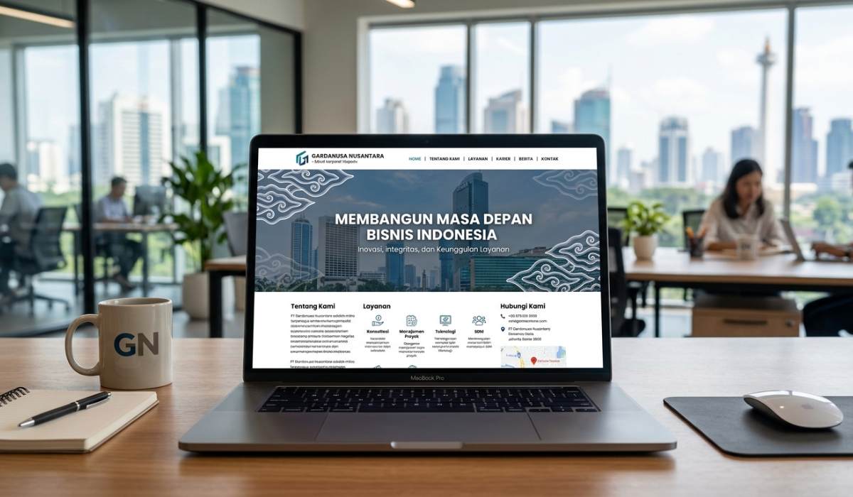 website perusahaan