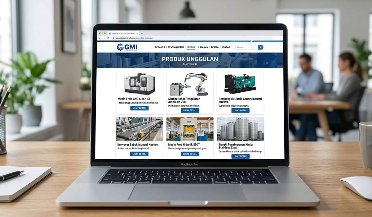 website perusahaan