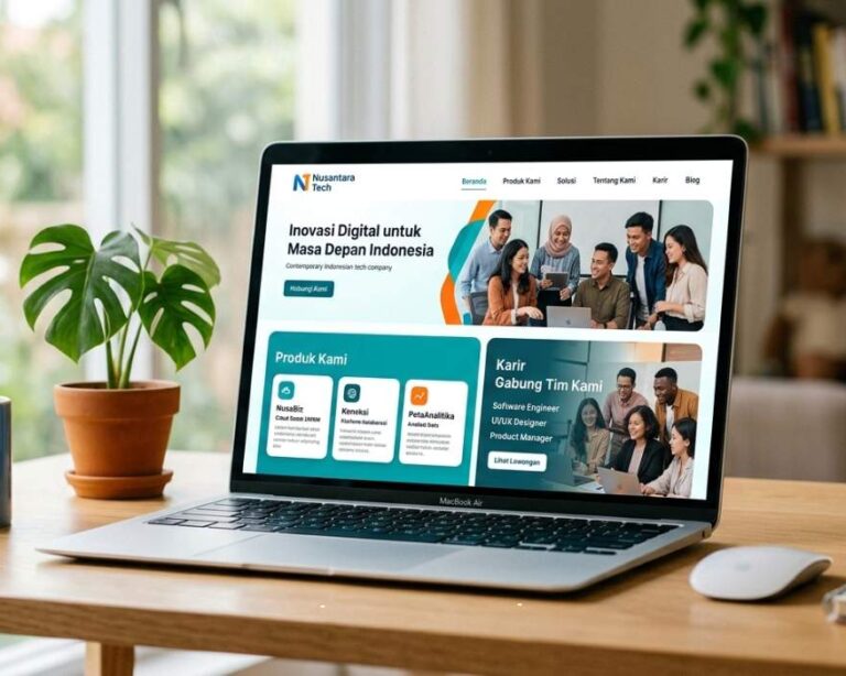 website perusahaan