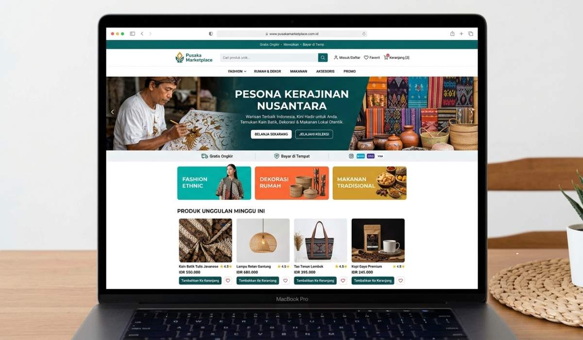 website toko online