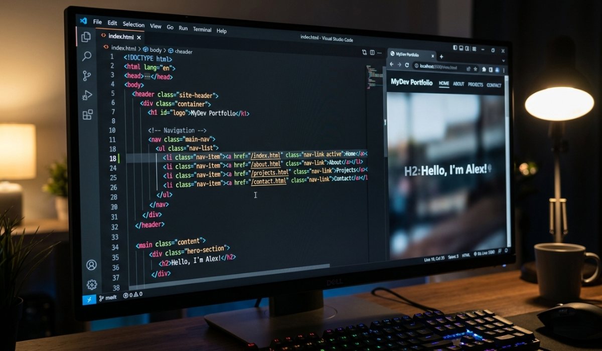 cara kerja website