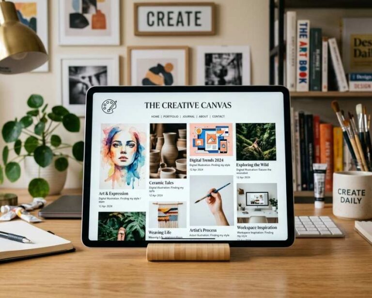 contoh desain website