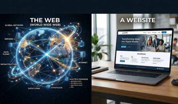 perbedaan web dan website perbedaan web dan website